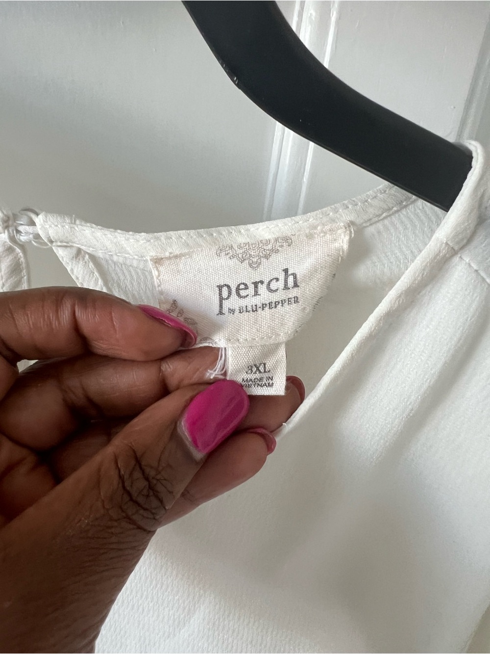 Perch by Blu Pepper White Tank Top